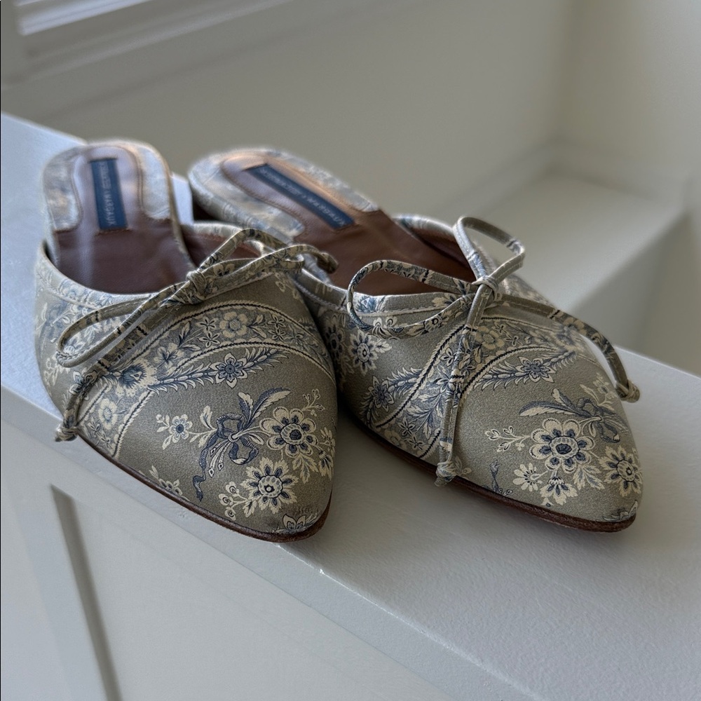 Margaux X Schumacher collab mules